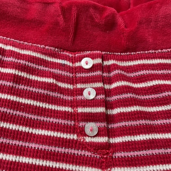 Victoria’s Secret | Red & Pink Striped Thermal Pajama Pants | M - Picture 6 of 12